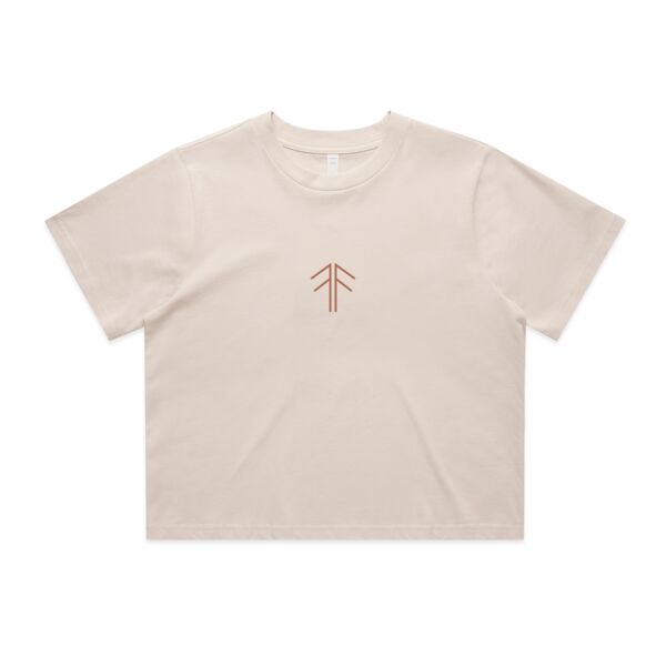 WOMENS CLASSIC CROP TEE Thumbnail